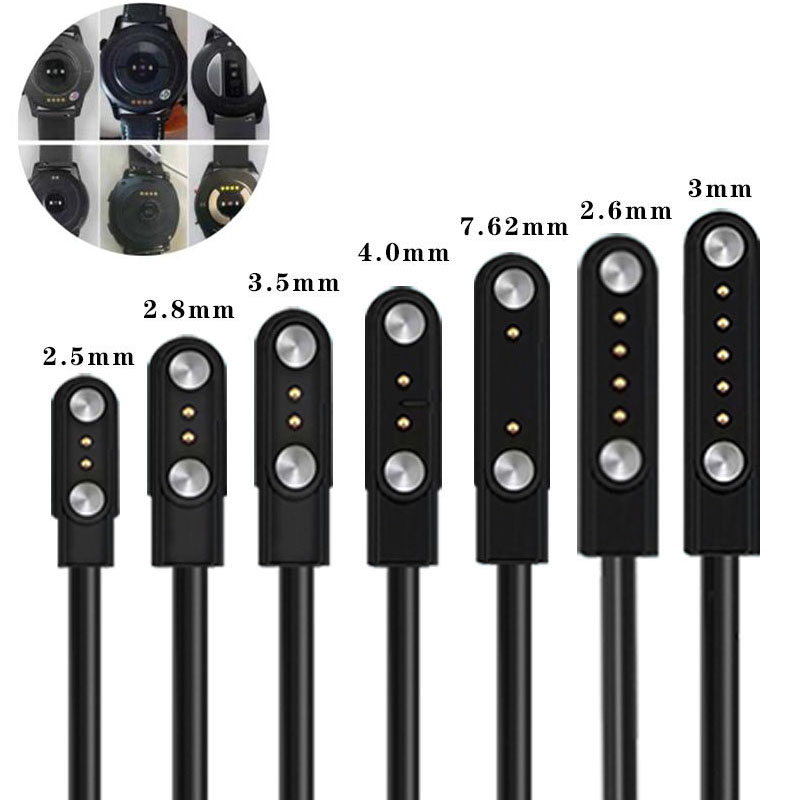 Smartwatch Watches Kids - 2-pins 4-pins Smartwatch Dock Oplaadadapter USB-oplaadkabel