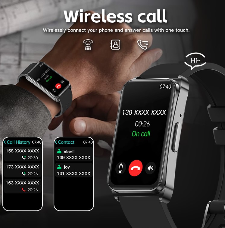 Watch Vs Smartwatch - Slanke, lichtgewicht polsband VS 11 Pro