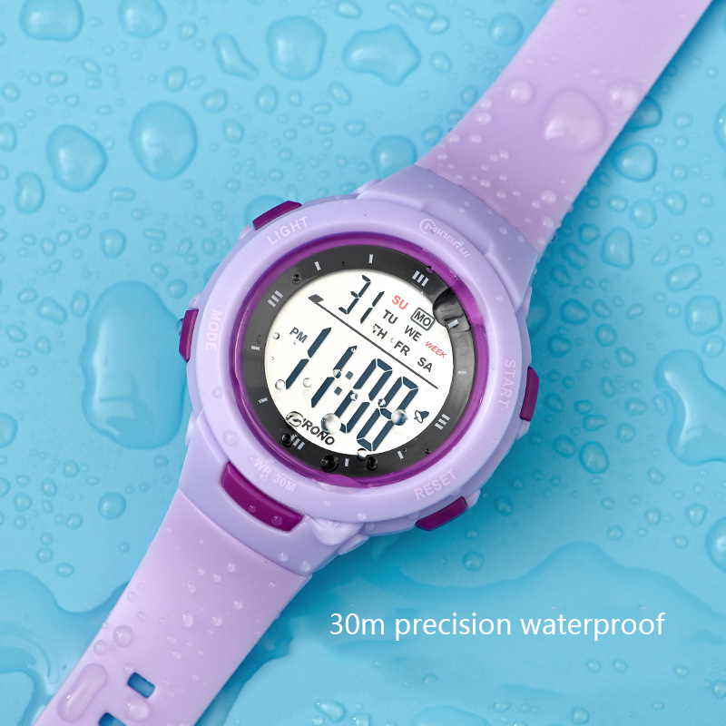 Smartwatch Watches For Kid Boy Waterproof - UTHAI kinderhorloges sportmode lichtgevende waterdichte wekker
