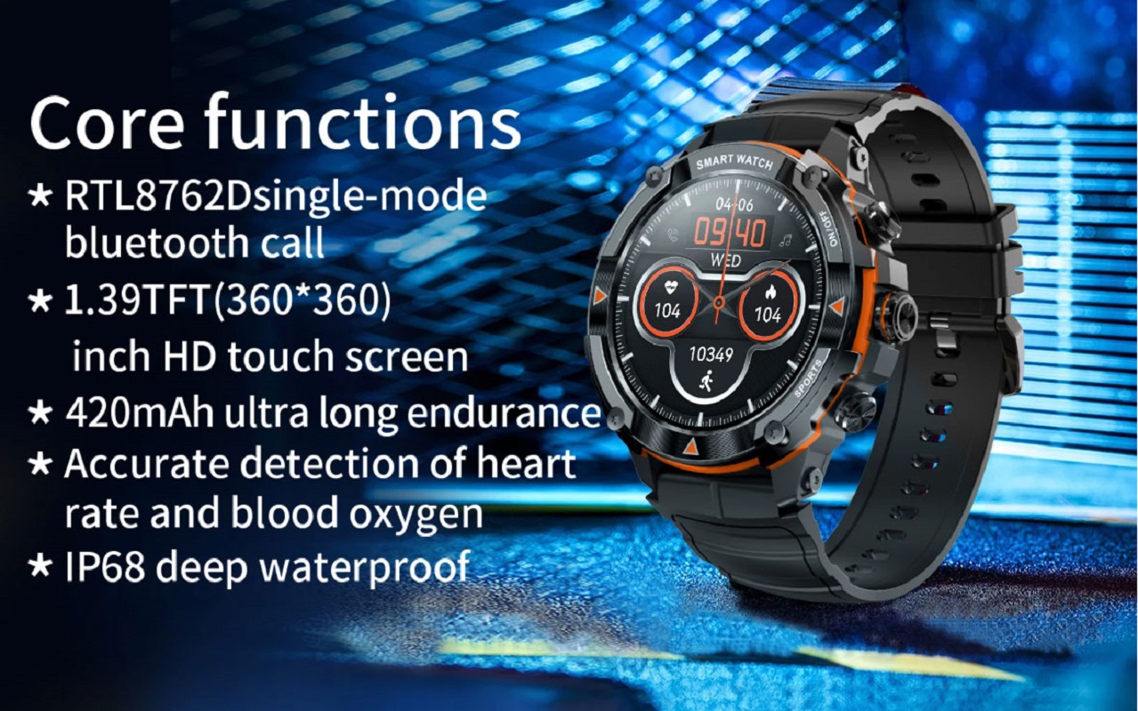 Smart Watch 1.43 Amoled Displa - Watch Vs Smartwatch recensie en prijs
