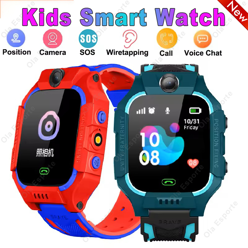 Smart Watch Kids 2G Sim-kaart  - Smartwatch Watches For Kid Boy Waterproof recensie en prijs
