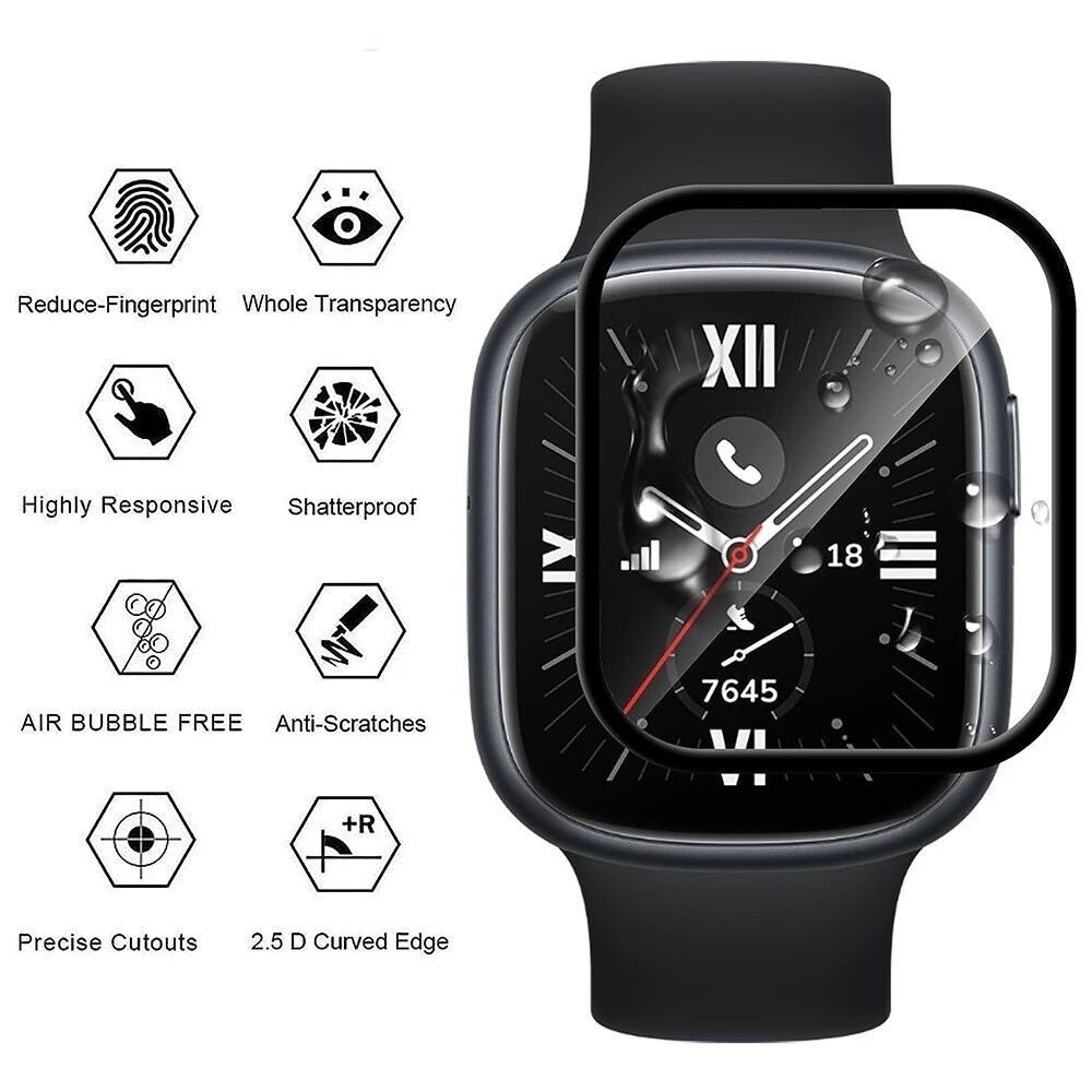 1-5PCS TPU Zachte Film voor Ho - Smart Watch Screen Protector recensie en prijs