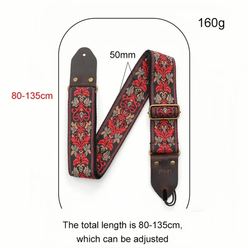 Miwayer vintage bloemen gitaar - Leather Watch Strap recensie en prijs