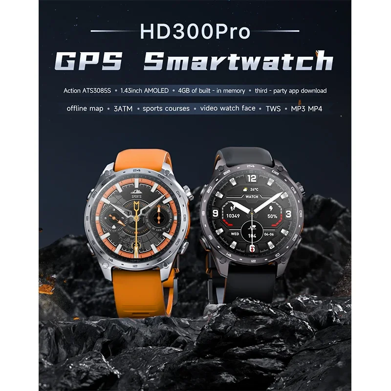 2026 Nieuwe Mannen Smart Horlo - Heart Rate Gps Watch recensie en prijs
