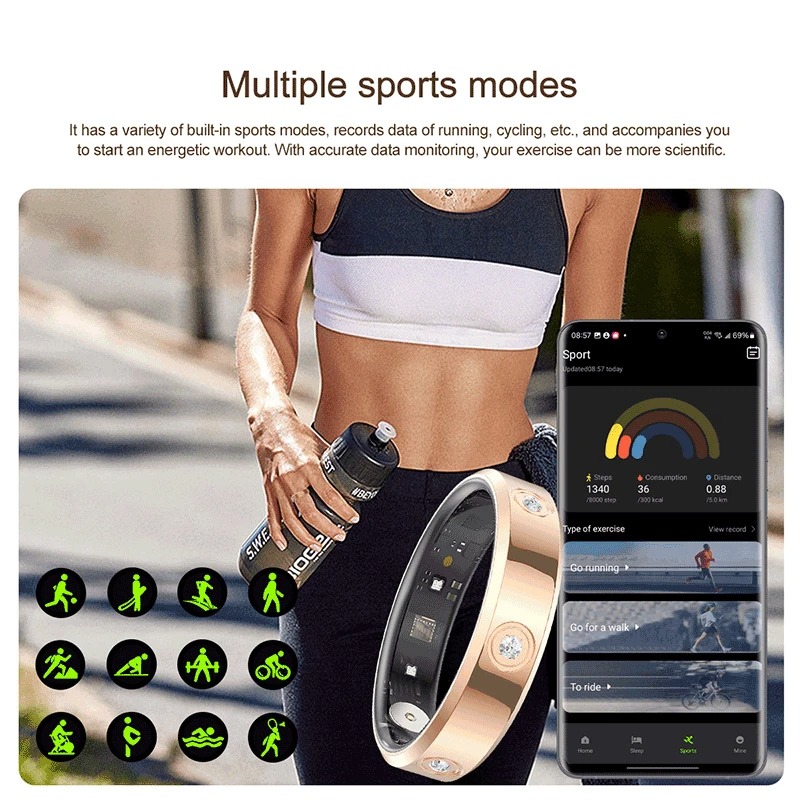Voor Xiaomi Smart Ring Vrouwen - Smartwatch Sports Watches For Men recensie en prijs