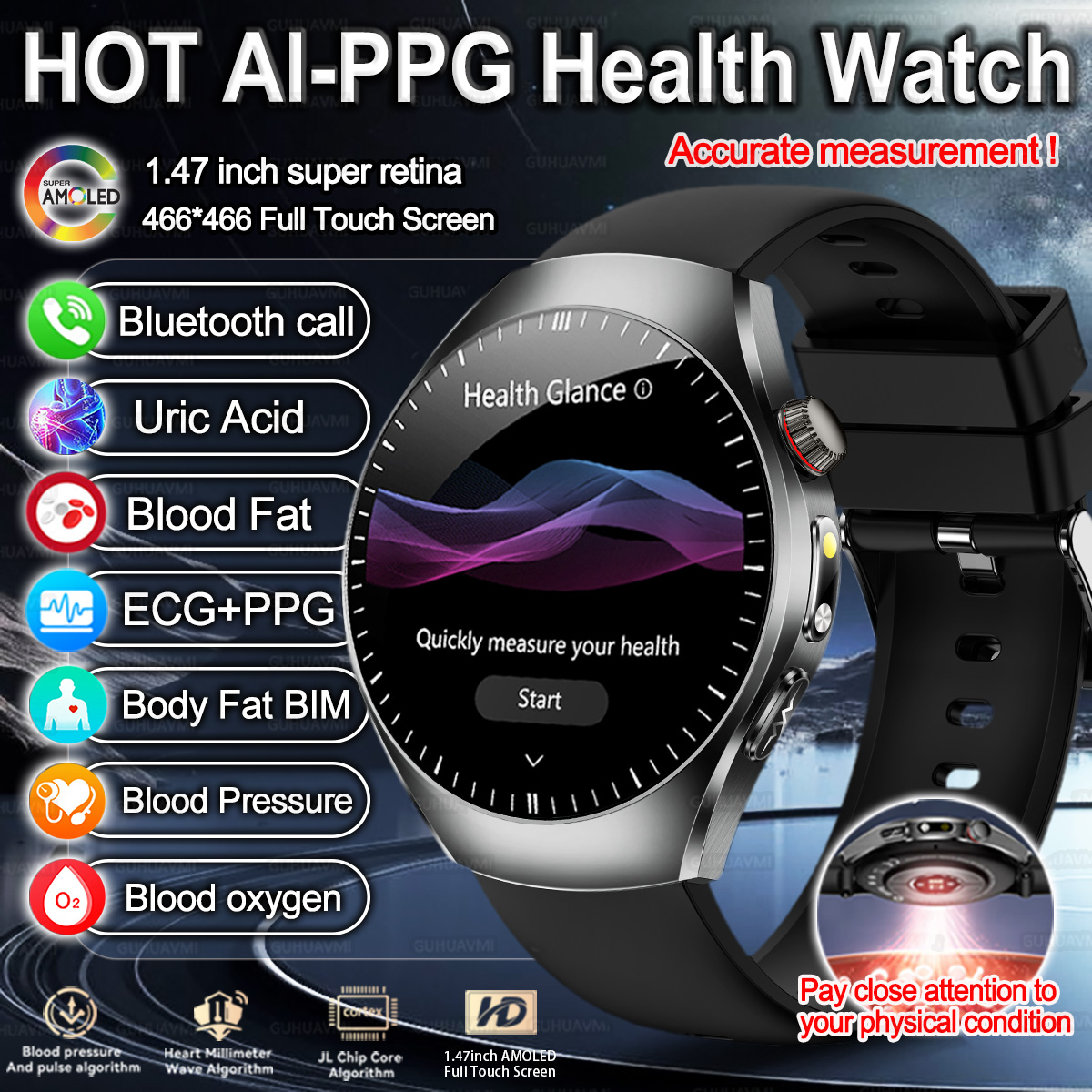 Nieuw merk 2026-upgrade Gezond - Smartwatch Branded Watches For Women recensie en prijs