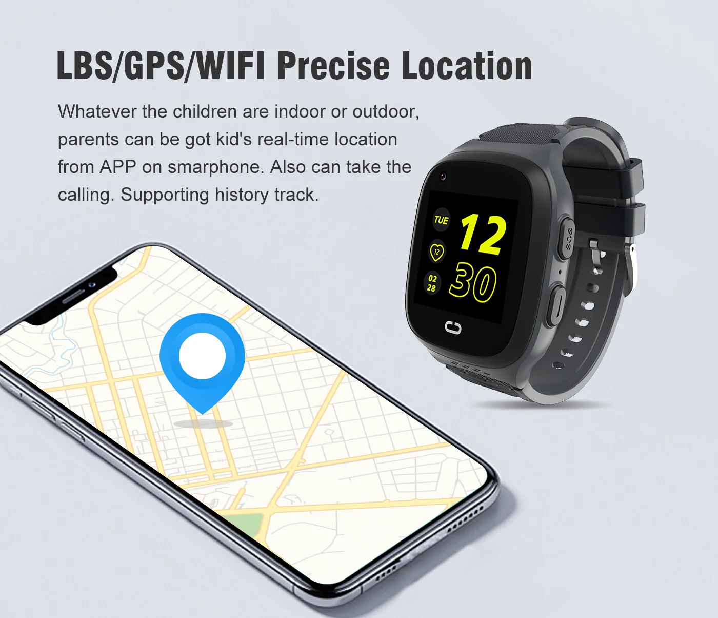 4G Kids Smartwatch SOS Waterdi - Smartwatch Watches Price recensie en prijs