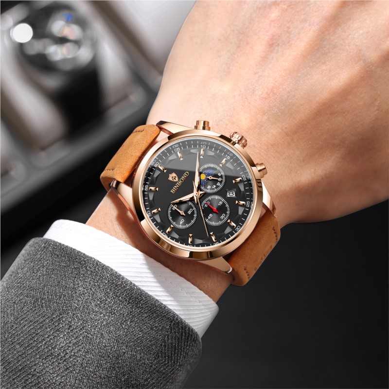BINBOND Nieuw Heren Quartz Hor - Smartwatch Sports Watches For Men recensie en prijs