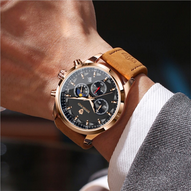 BINBOND Nieuw Heren Quartz Hor - Smartwatch Sports Watches For Men recensie en prijs