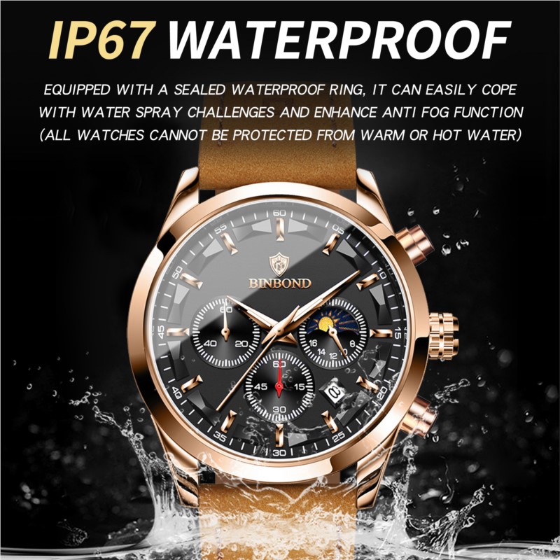 BINBOND Nieuw Heren Quartz Hor - Smartwatch Sports Watches For Men recensie en prijs