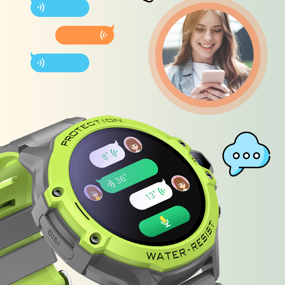 VALDUS VK55 Kinderhorloge SOS- - Smartwatch Watches For Kid Boy Waterproof recensie en prijs