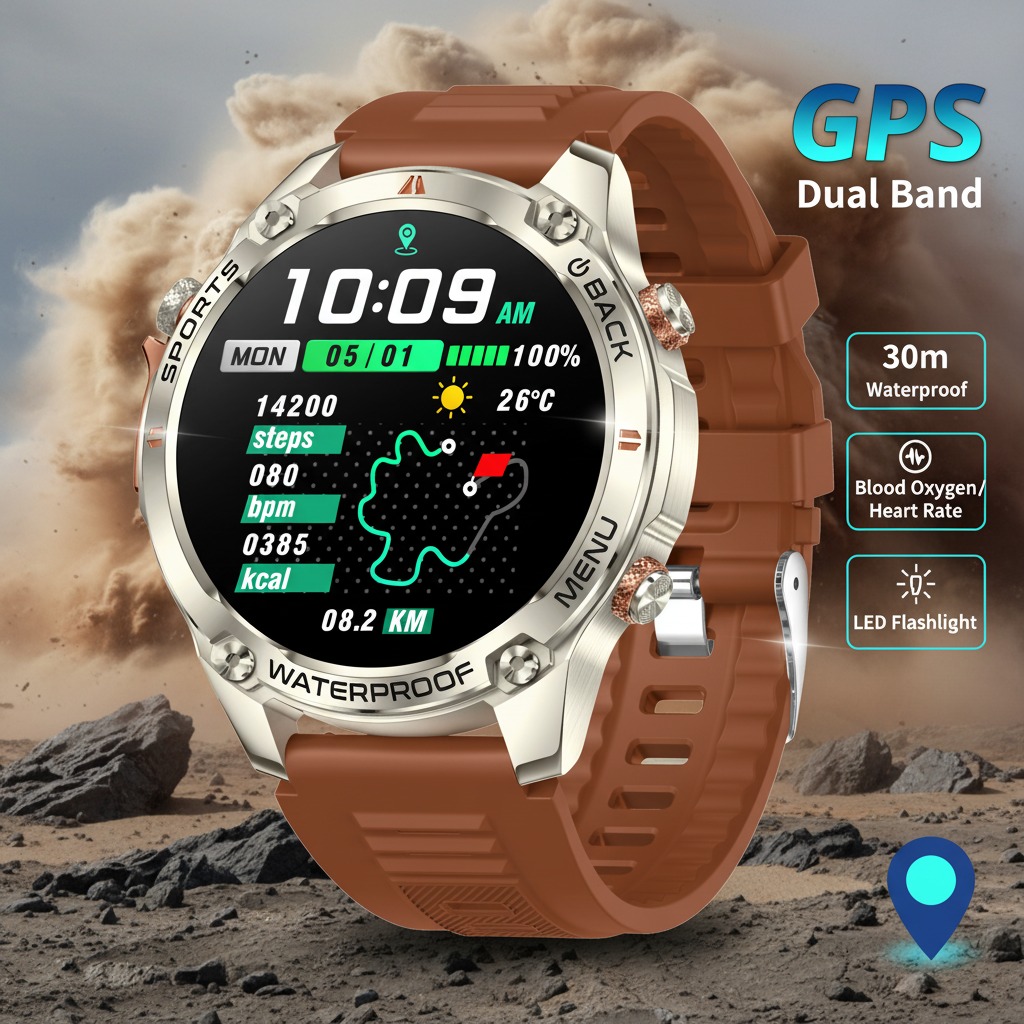 VWAR Nieuwe GPS Smart Horloge  - Watch Vs Smartwatch recensie en prijs