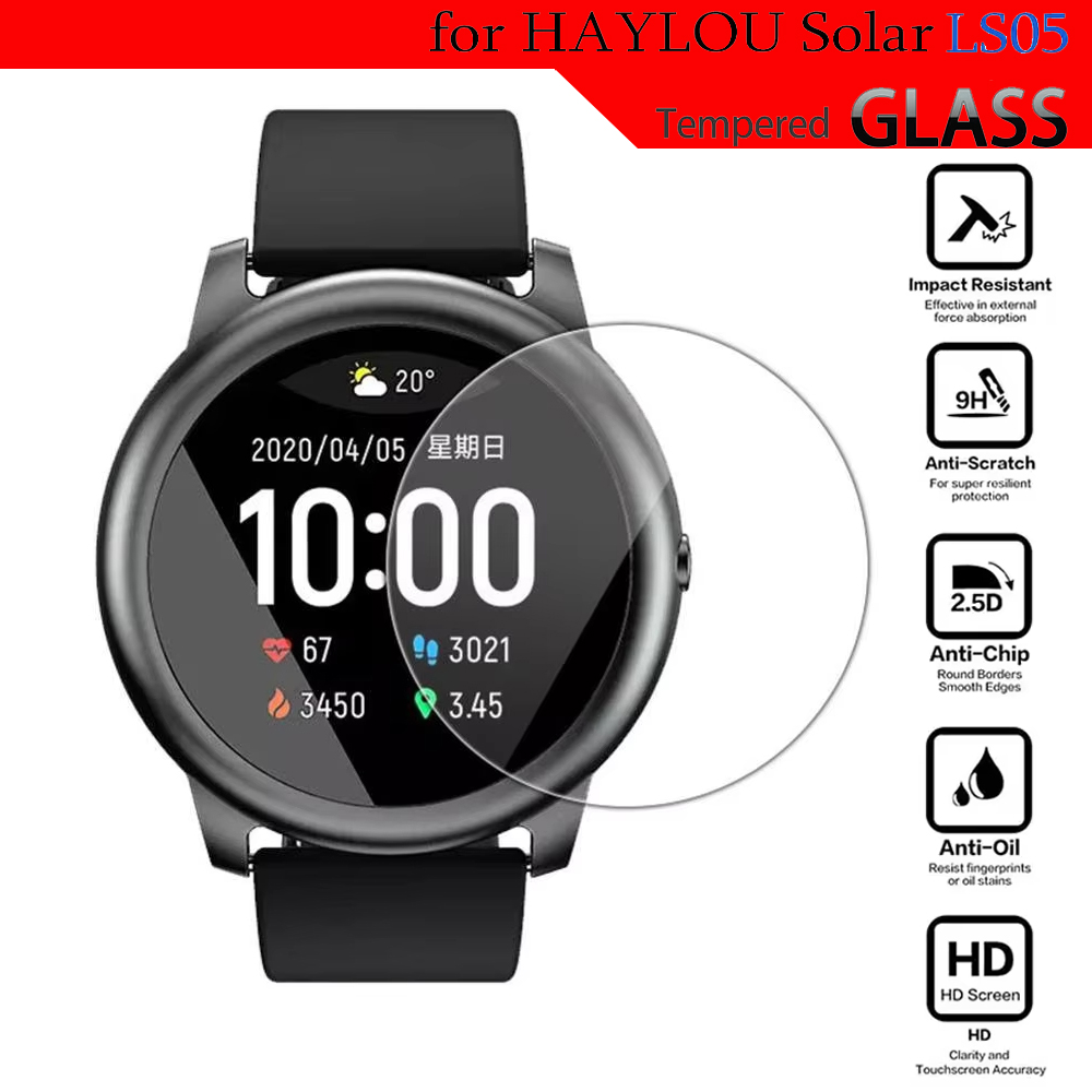 Gehard glas voor HayLou Solar  - Smart Watch Screen Protector recensie en prijs