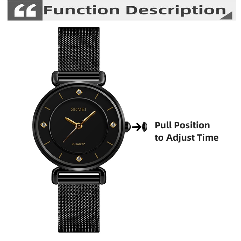 Skmei origineel merk dames qua - Leather Watch Strap recensie en prijs