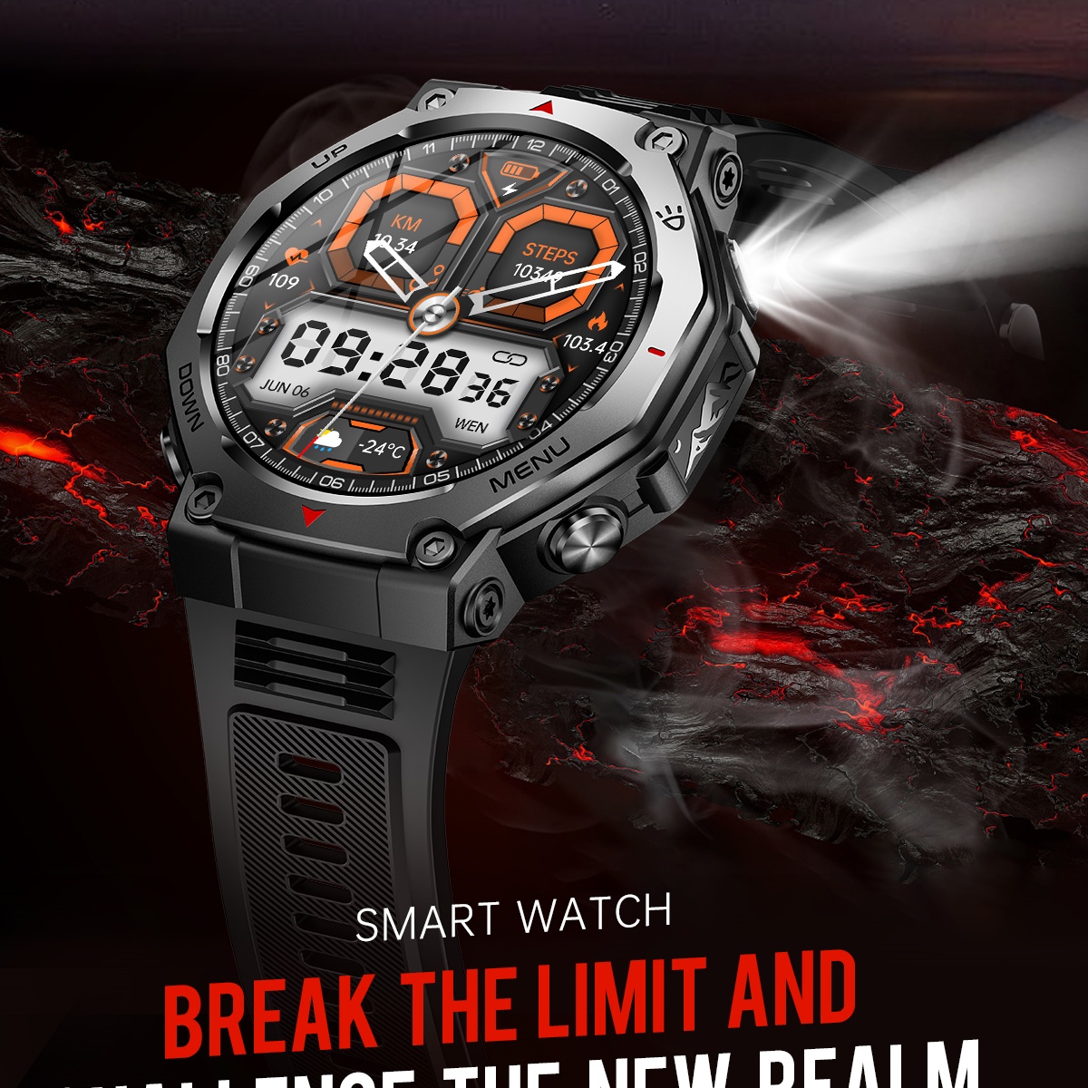 VWAR T-Rex Ultra Smart Watch m - Watch Vs Smartwatch recensie en prijs