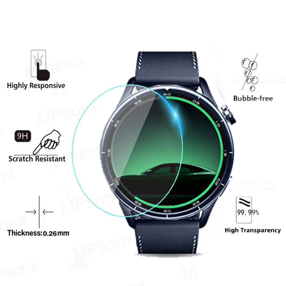Gehard glas voor Xiaomi Watch  - Smart Watch Screen Protector recensie en prijs