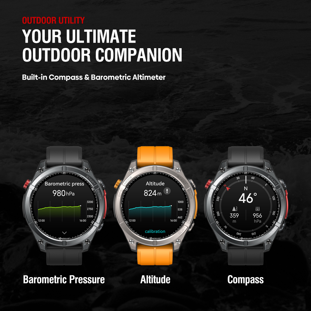 NIEUW Zeblaze Stratos 4 GPS Sm - Heart Rate Gps Watch recensie en prijs