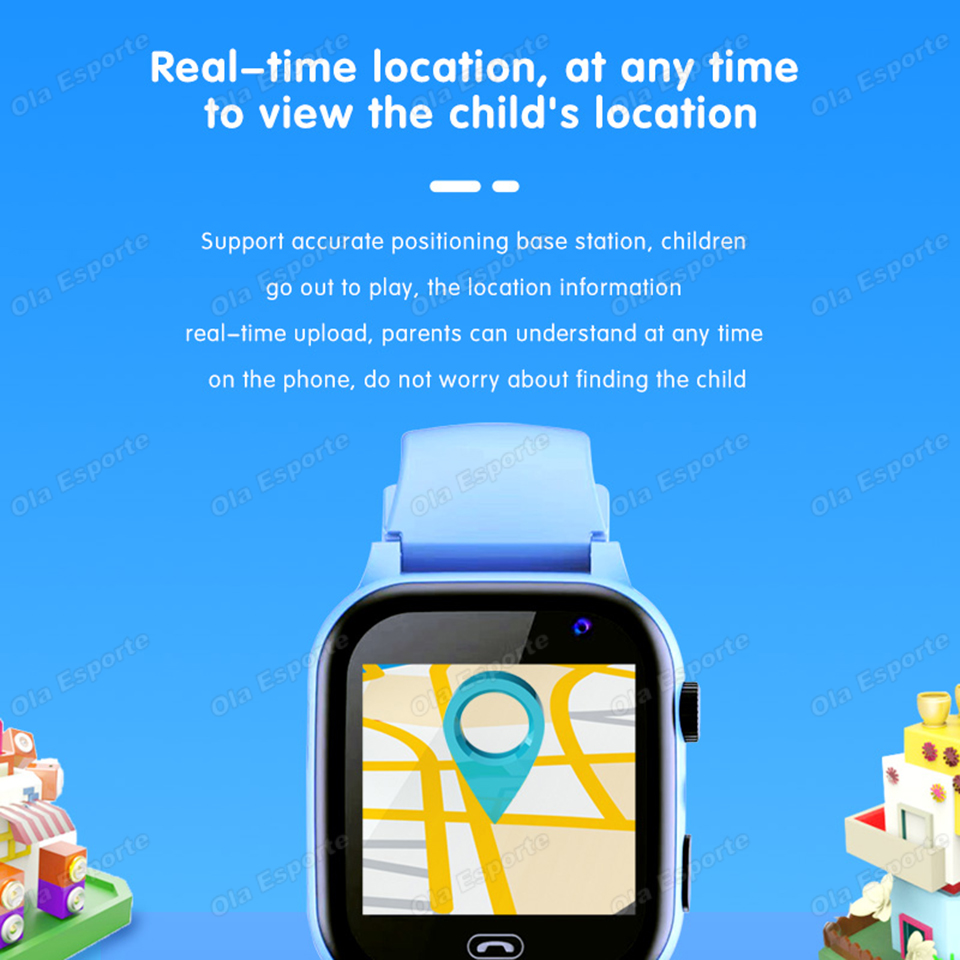 2027 Kids 5G Smartwatch GPS SO - Smartwatch Watches For Kid Boy Waterproof recensie en prijs