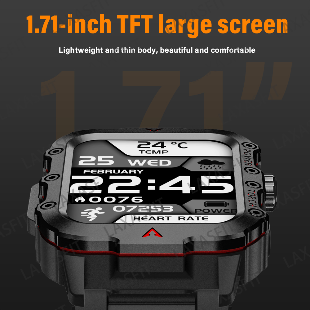 LAXASFIT Nieuw slim horloge Bl - Smartwatch Watches Price recensie en prijs