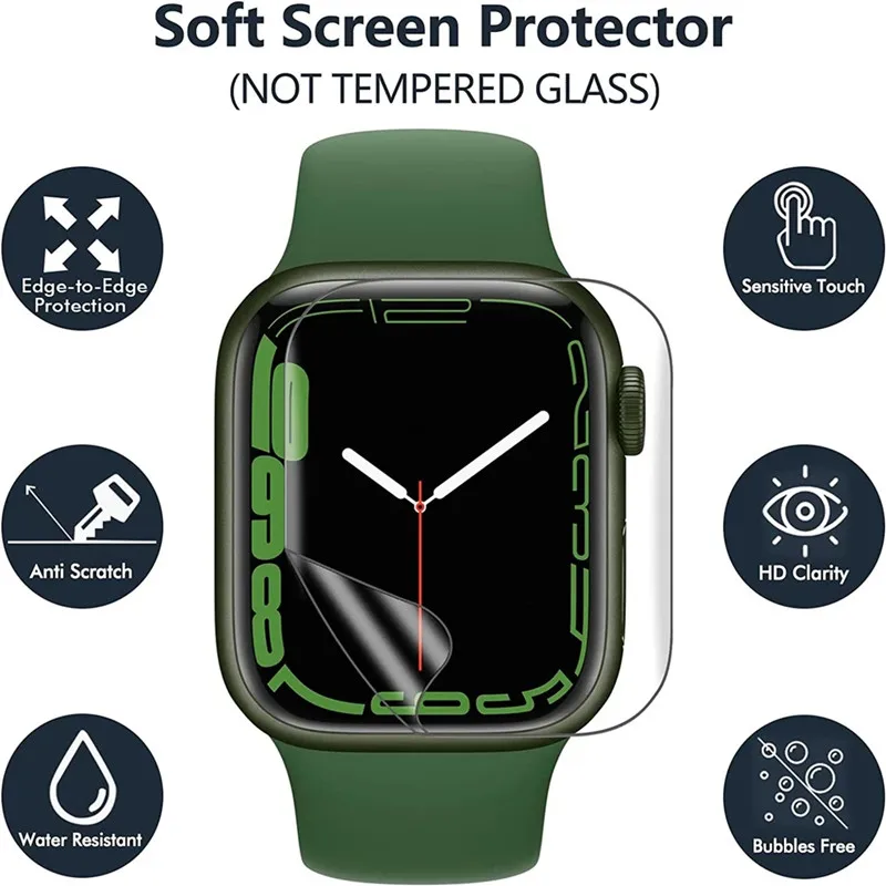3 stuks Hydrogel Folie voor Ap - Smart Watch Screen Protector recensie en prijs